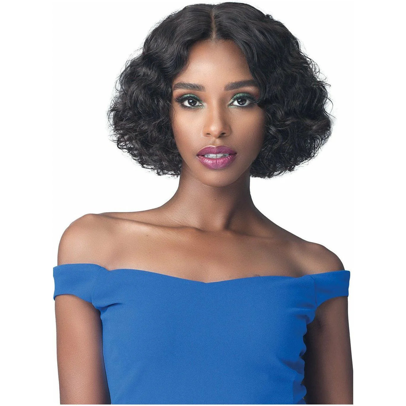 Bobbi Boss 100% non traité Cheveux Humains Dentelle Perruque Avant - MHLF426 Steffie